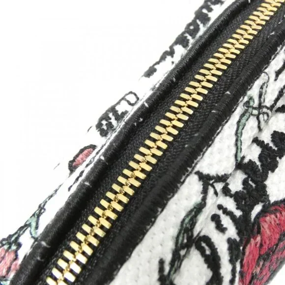 Dior Florilegio Pouch Canvas White - Picture 5 of 7
